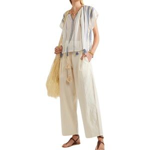 MES DEMOISELLES “Azur” Top in Blue Combo